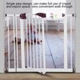 Barrière de sécurité enfant Bébé 80 à  91 cm | Barrière de Sécurité pour Escaliers, Portes, Couloir - BOH -ZOO-1