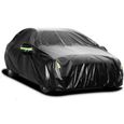 Bâche Voiture Noir 540 * 180 * 150 cm Couverture Imperméable 4X4 Anti UV Neige Poussière Housse Protection Etanche Voiture SUV-1
