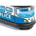 Porteur bébé voiture de police - ITALTRIKE - 4 roues - Noir - Plastique résistant-1