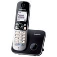 Panasonic KX-TG6811 Solo Téléphone Sans Fil Sans Répondeur Noir-1