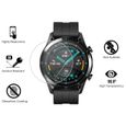 Verre Trempé pour Huawei Watch GT2 46mm - PHONILLICO - Film Vitre Protection Ecran - Pack 2 - Transparent-1