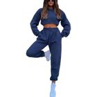 Survêtement Femme Doublé Fourrure - Ensemble Sweat Zippé + Pantalon Jambe Large Confortable