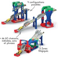 VTech Tut Tut Bolides – Circuit Multi Cascades Jump&Go 4 En 1 – Voiture Jad Super Cascades – Dès 2 Ans – Version Française