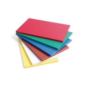 Planche à Découper Professionnelle Blanche En Polyéthylène - 450 X 300 X 13 Mm - Pour Produits Laitiers
