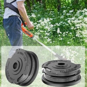 Bobine Fil Débroussailleuse Bosch ART 23 26 30 Easytrim/Combitrim – 8 M, 1,6 Mm – Modèle F016800175 – 2 Bobines + Couvercle