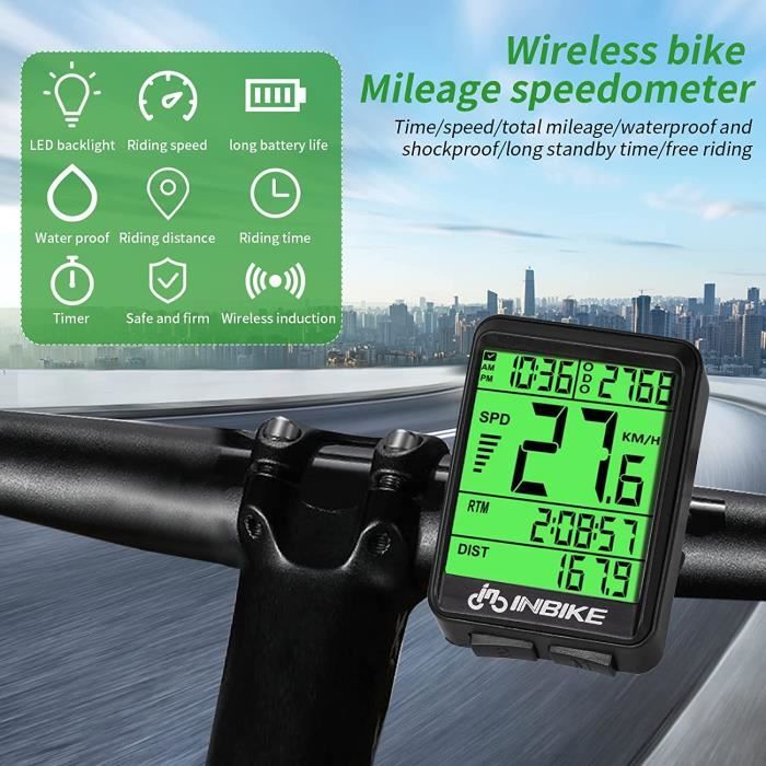 Compteur velo home trainer on sale