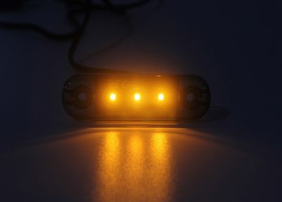 10 Feux De Gabarit LED Ambre 12-24V - IP68 Pour Voiture Camion Remorque Moto