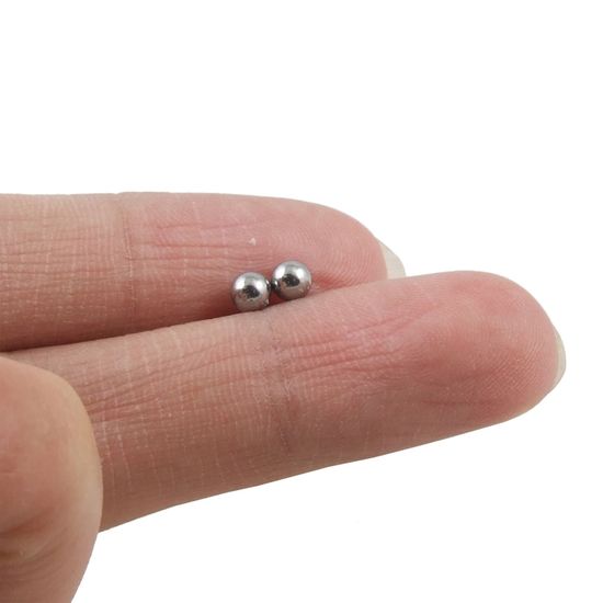 2 Billes Acier 18mm Pour Roulement Vélo - Pièces Détachées Réparation
