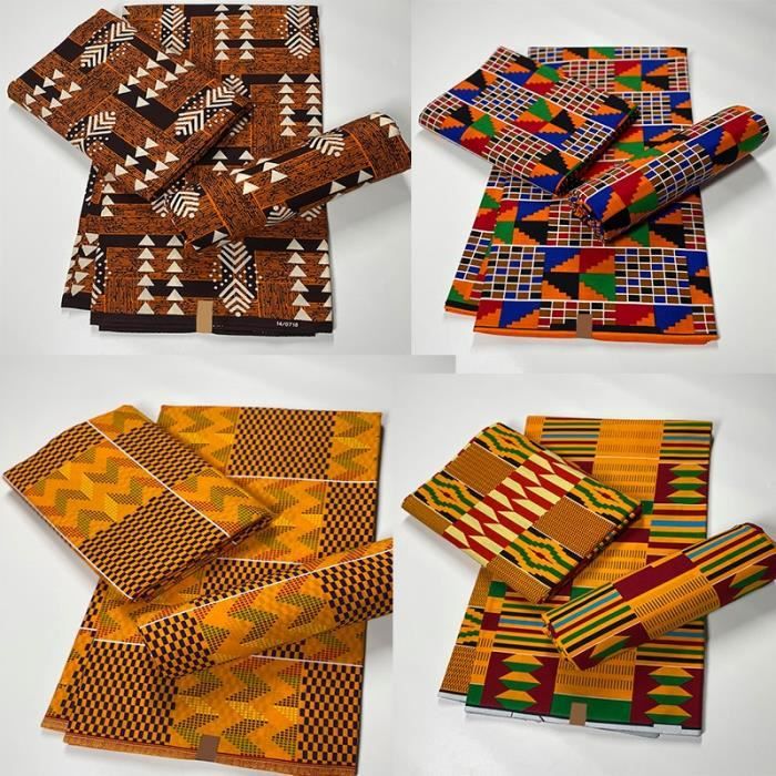 Tissus Tissu nigerian 2019 coton doux imprimes de cire authentique phoenix hitarget chiganvy nouvelle collection 100 vente en O Cdiscount Beaux Arts et Loisirs creatifs