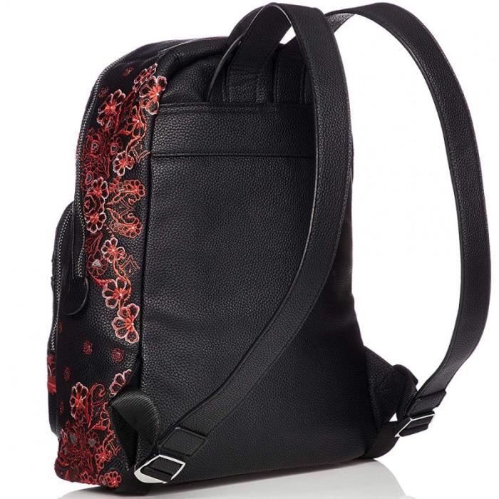Manuela Femme Sac dos Noir Desigual TU Cdiscount Bagagerie