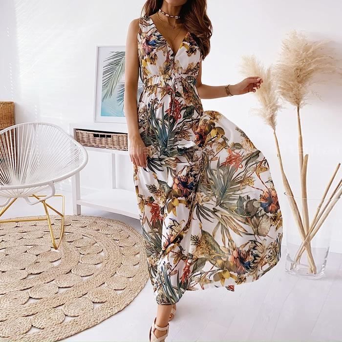 Robe longue hawaienne cheap