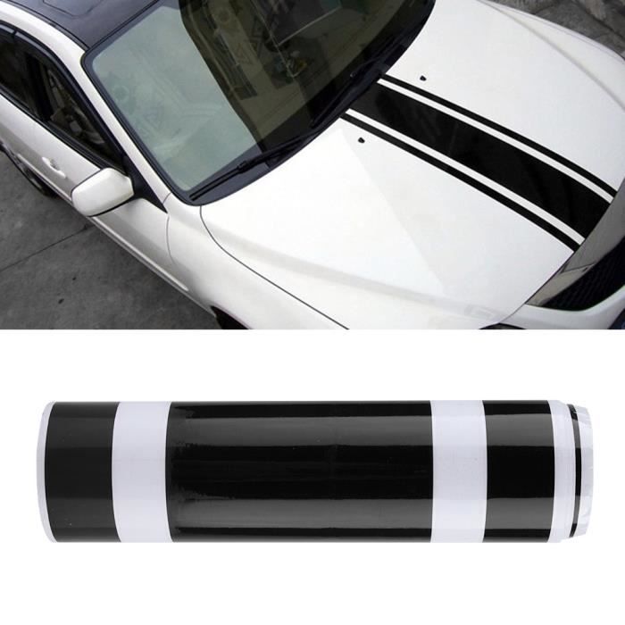 Autocollant Décoratif Pour Voiture – Rouleau 100x15 Cm, Motif Eau, Masque Rayures, Personnalisation