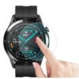 Verre Trempé pour Huawei Watch GT2 46mm - PHONILLICO - Film Vitre Protection Ecran - Pack 2 - Transparent-2