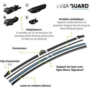 Balais D'Essuie-Glace Bosch Aerotwin A966S - 600mm/530mm - 1 Paire