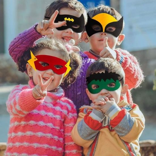 Lot de 6 Masques Super-Héros à colorier - BAKER ROSS - Loisirs créatifs  pour enfants - Cdiscount Jeux - Jouets