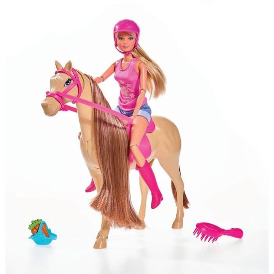 Steffi Love jeep et remorque pour chevaux LIVRAISON GRATUITE * * NEUF Steffi Love jeep et remorque pour chevaux LIVRAISON GRATUITE * * NEUF