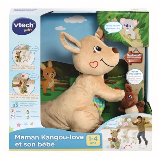 Vtech Maman Kangou Love Et Son Bebe Cdiscount Jeux Jouets