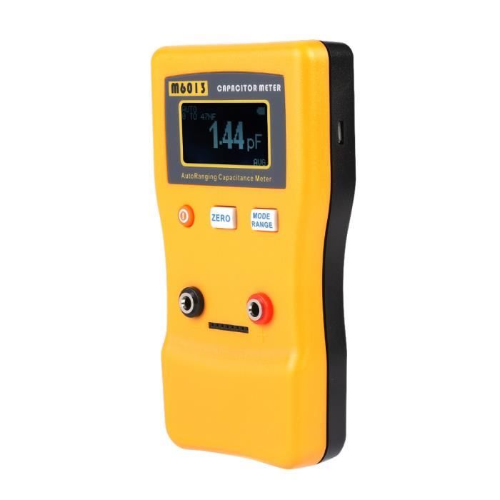 Multimètre Numérique HoldPeak HP-36D – Testeur De Condensateurs 200pF-20mF, Parfait Bricolage !