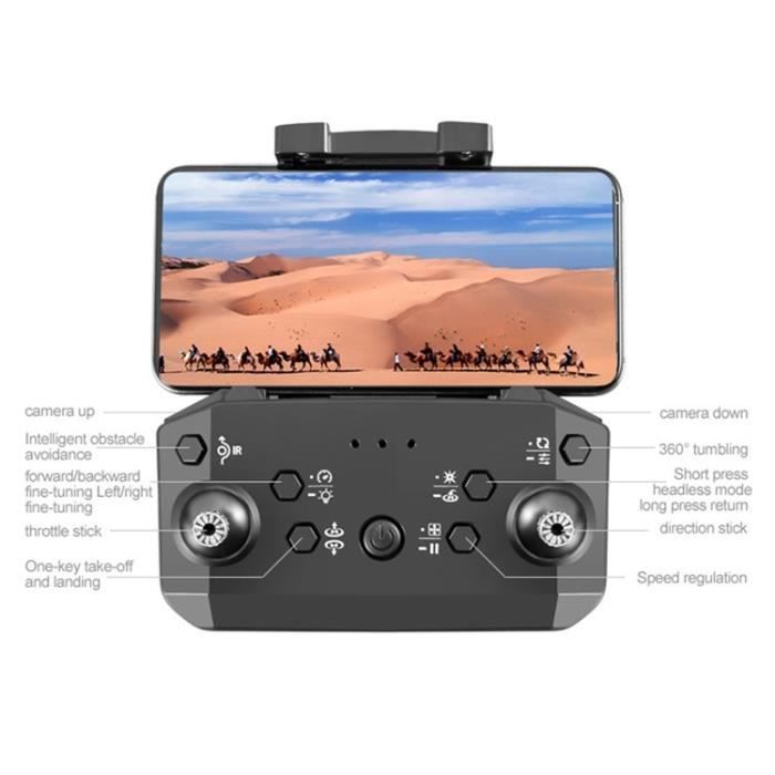 K101 MAX Drone Pliable,Drone Double caméra 4K HD,Évitement d'obstacles à  trois voies,Roulement à 360°,Transmission WIFI,1 Batterie B - Cdiscount  Jeux - Jouets
