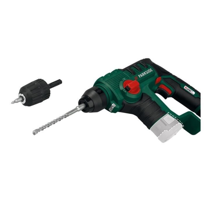Marteau Perforateur Sans Fil Parkside PABH 20 – 20V – Neuf Sous Garantie 3 Ans