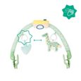 BADABULLE Arche d'éveil bébé universelle, 3 jouets sensoriels, facile à positionner avec clips rotatifs à 360°-3