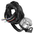 connecteur de remorque Prise de câblage de prise de remorque européenne à 7 broches câble de 2 m - Omabeta - Cuivre + Aluminium-3