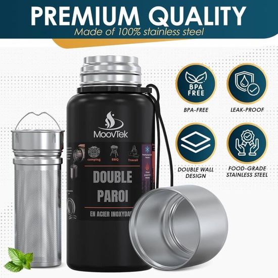 Moovtek Best Coffee Thermos Amazon Saucière Nimomo En Inox 304