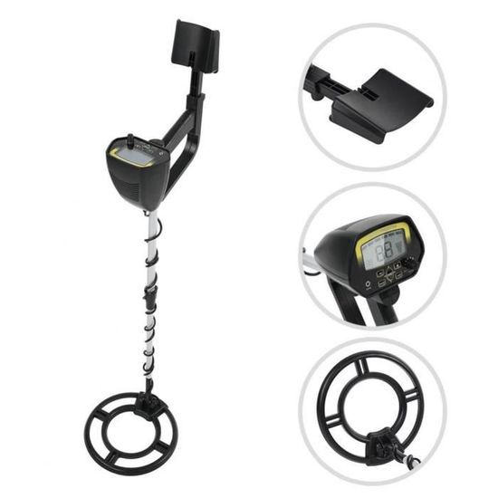 MD4060 LCD Étanche Détecteur de Métaux Souterrain Trésor Or Métal Chercheur