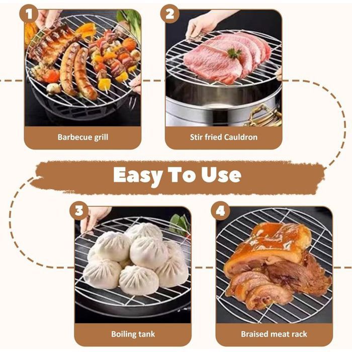 Kit De Nivellement Pour Plaque Blackstone – Disques Empilables En Silicone, Cuisson Stable En Camping Et Barbecue