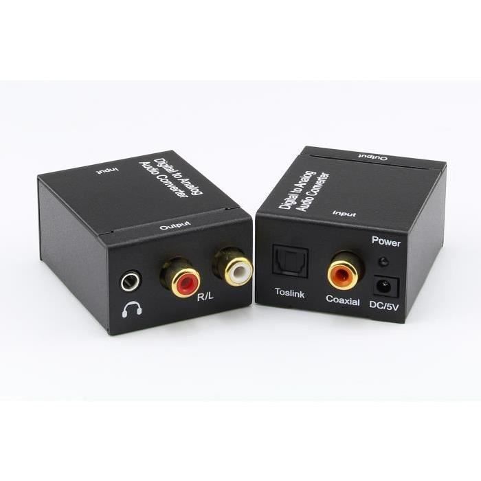 Convertisseur Audio numérique vers analogique HW-25DA R / L