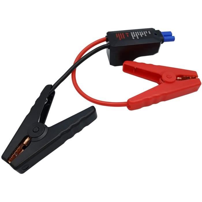 Câble démarrage Jump Starter Power Bank Chargeur portable Smart de rechange  batterie Clips pinces batterie d'urgence pour voiture - Cdiscount Auto