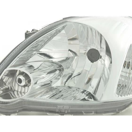 2 Phares Avant H4 Gauche + Droit Pour Toyota Yaris P1 (1999-2003) - Neufs Sous Emballage - Marque Bestprice