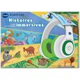 Casque audio interactif pour enfants - VTECH - Kidi Audio Max - Réglage du volume sonore - Livret imagé inclus-4