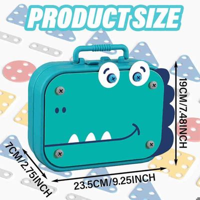 Jeu de mosaïque à emboîter de 351 pièces - Puzzle dinosaure 3D avec perceuse et boîte à outils, cadeau pour garçons et filles - Jeux - Jouets Jeu de mosaïque à emboîter de 351 pièces - Puzzle dinosaure 3D avec perceuse et boîte à outils, cadeau pour garçons et filles - Jeux - Jouets