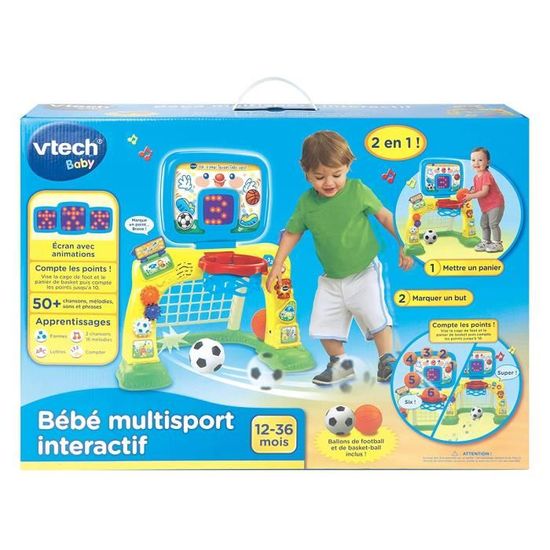 Vtech Bebe Multisport Interactif Cdiscount Jeux Jouets