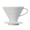 Hario V60 02 - Porte filtre café en céramique blanche 1 à 4 tasses V60-0