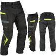 Moto Pantalon Impermeable Thermique Protections CE Thermique Fluo 44-0