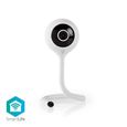 Nedis - SmartLife Camera pour intérieur | Wi-Fi | Full HD 1080P | Cloud / microSD | Vision nocturne | Android/ iOS | blanc-0