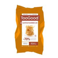 LOT DE 2 - TOOGOOD - Biscuits apéritifs saveur Barbecue - paquet de 85 g