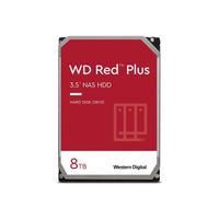  - Western Digital - WD Red Plus WD80EFPX - Disque dur - 8 To - interne - 3.5" - SATA 6Gb/s - 5640 tours/min - mémoire tampon : 256