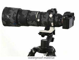 PACK ACCESSOIRES PHOTO Accessoire appareil photo,ROLANPRO CamSolomon Coat Juste de pluie pour objectif Sony FE 200-600mm F5.6-6.3- Grey Spot Waterproof