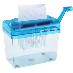 Daijianbin Mini destructeur de documents manuel, portable