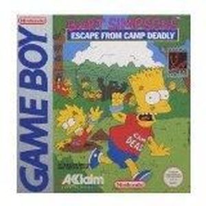JEU CONSOLE RÉTRO Bart Simpsons Escape From Camp Deadly