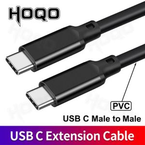 CÂBLE PHOTO 3m - M-M PVC-Black - Câble d'extension USB C pour 