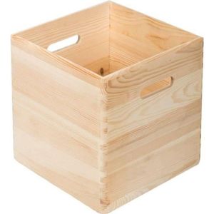 4x boîtes de rangement, carrées; en tissu, Cubique, 30x30x30 cm, rouge