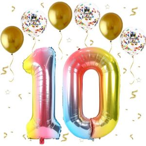 10 Ballons Vert menthe Mat Ø48cm pour l'anniversaire de votre enfant -  Annikids
