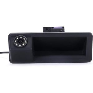 RADAR DE RECUL HD IP68 1280Pixels Poignée de coffre Couleur Caméra avec 8LED Vision Nocturne et système de recul étanche pour E82 E88 E90.[Z1578]
