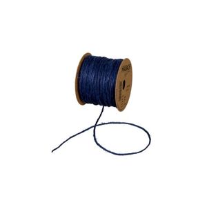 RUBAN CADEAU - BOLDUC Ruban cadeau - Corde de jute Basic - 50 m Bleu foncé