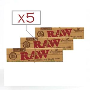 Raw Lot de 10 blocs de feuilles à rouler : : Hygiène et Santé