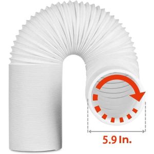 Tuyau WC anti odeur blanc - bobine de 30 mètres - ø25mm